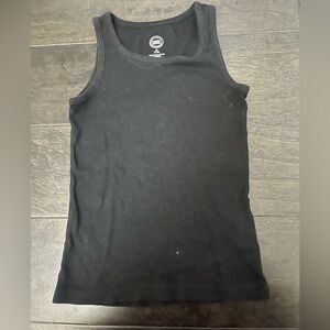Kids black tank top